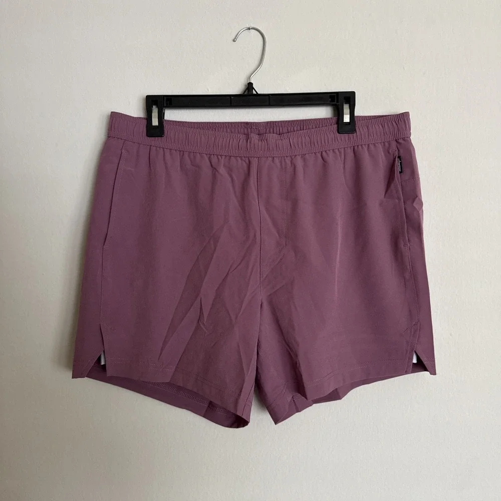 Maamgic Swim Trunks Mens L Purple Mesh Lined‎ Board Shorts Quick Dry 4